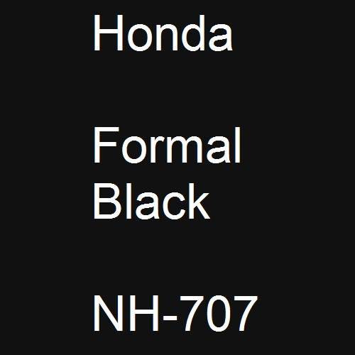 Honda, Formal Black, NH-707.